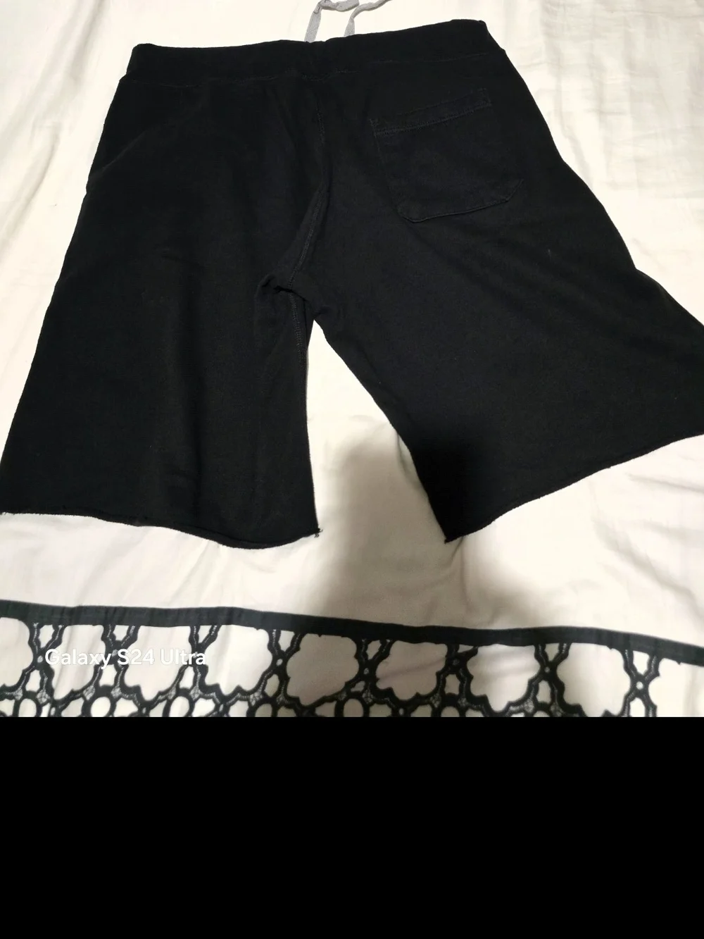 LVFT Black Athletic Drawstring Shorts